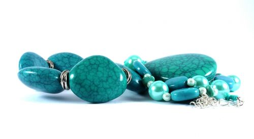 necklace jewelry teal