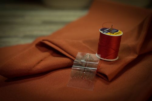 needle thread fabric