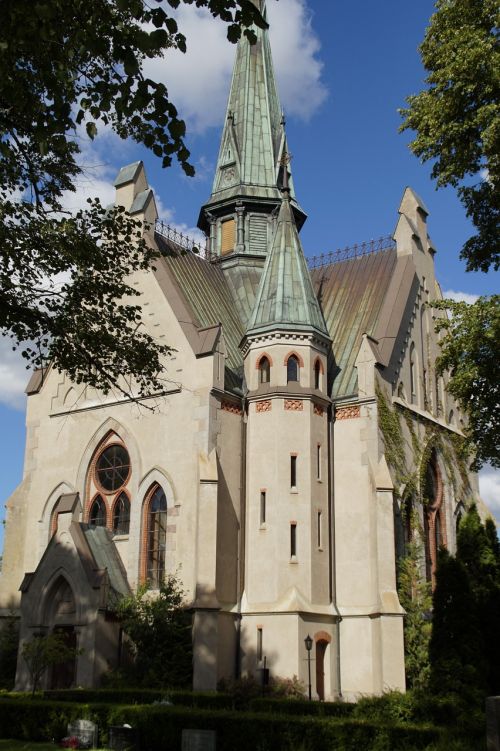 neogothic church orlunda
