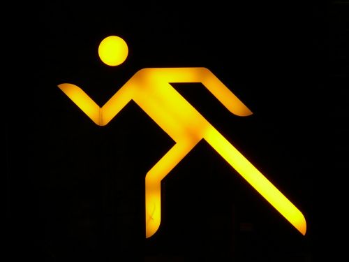 neon sign man males