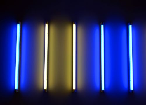 neon tube neon light light