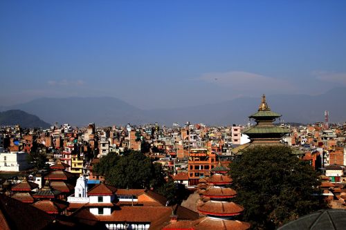 nepal panorama scenery
