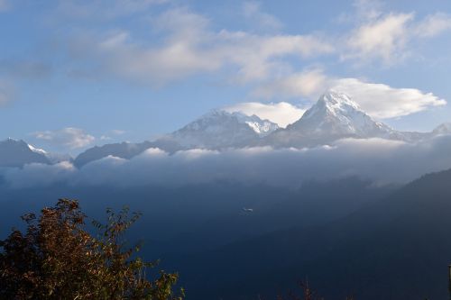nepal annapurna mountains