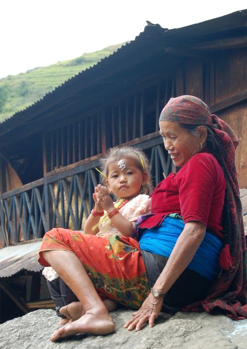 nepal blessed child