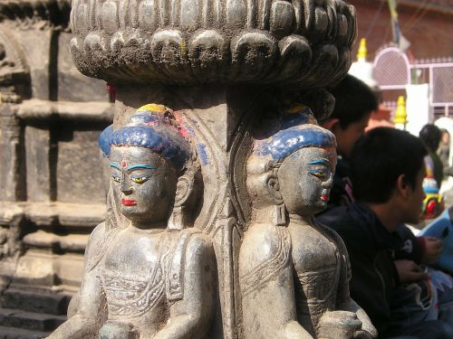 nepal figures statues