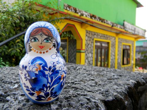 nepal color matryoshka