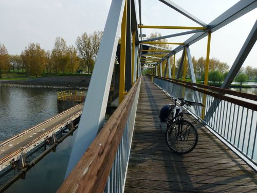 netherlands bridge bicycle