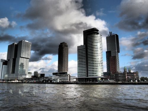 netherlands rotterdam clouds