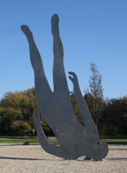 netherlands sculpture man