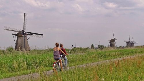 netherlands kinderdijk windmills