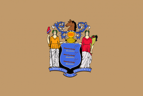 new jersey flag coat of arms