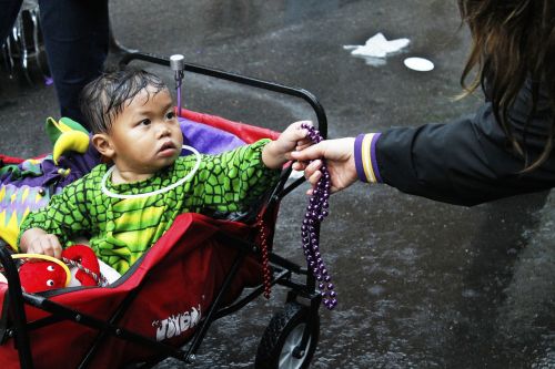 new orleans parade baby