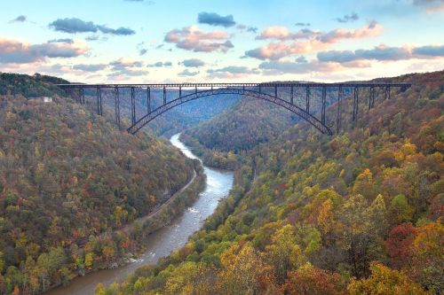 new river gorge bridge river