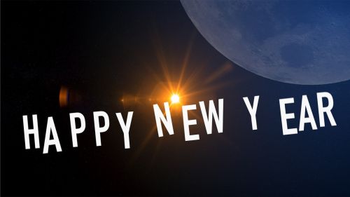 new year greeting 2018