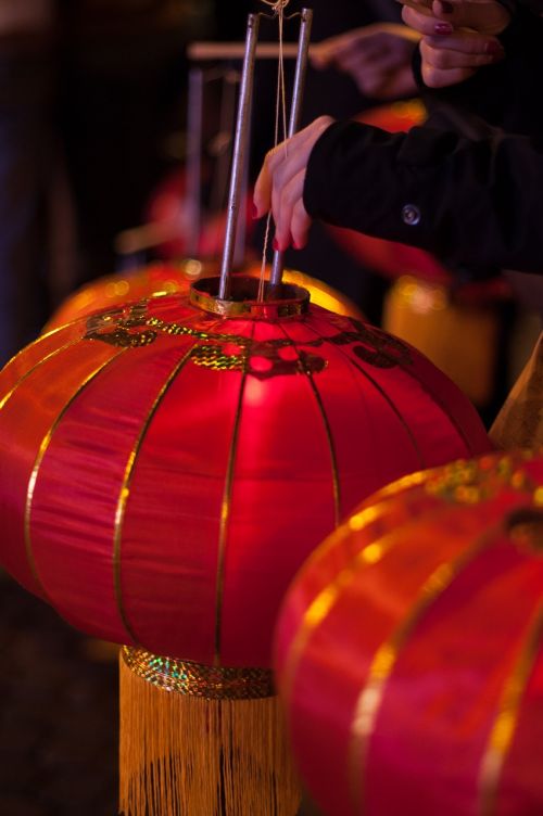 new year's eve china lantern