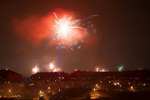 new year's eve fireworks new year's day