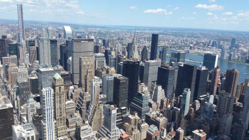 new york city skyline skyscrapers