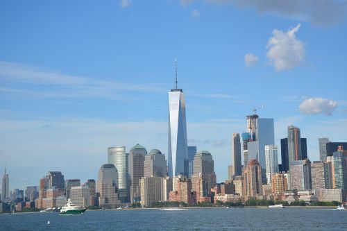 new york skyline sky