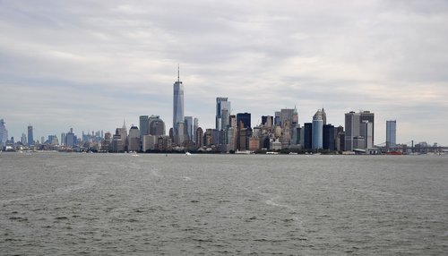 new york  skyline  manhattan