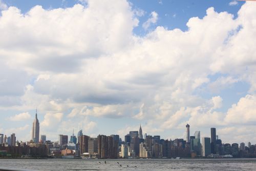 new york skyline waterfront