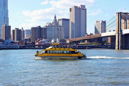 new york water taxi boat