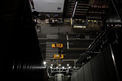 new york taxi road