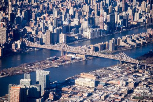 new york city aerial photography bridge
