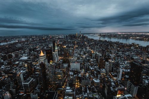 new york city urban cityscape