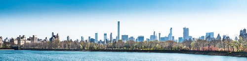 new york city  central park  panoramic