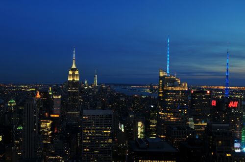 new york city manhattan night