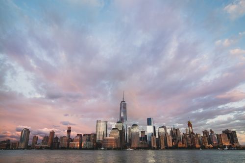 new york city waterfront skyline