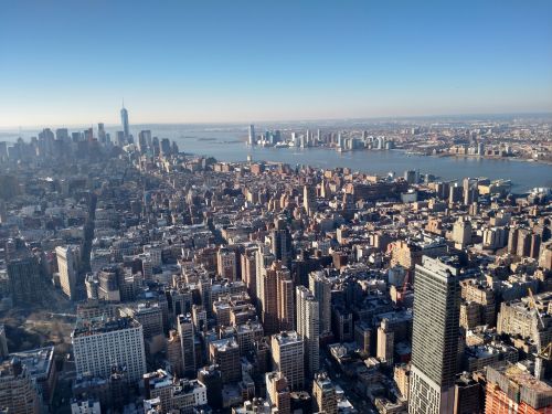 New York City Skyline View