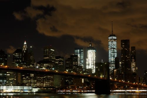 New York Night Skyline