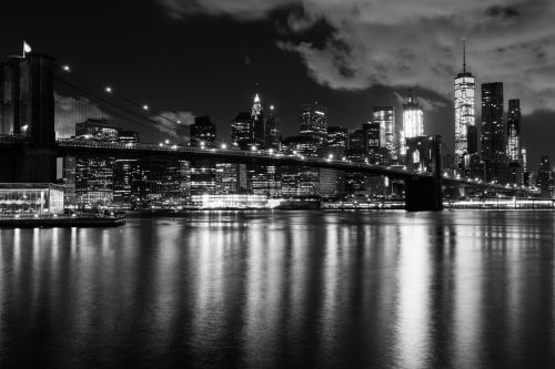 New York Night Skyline