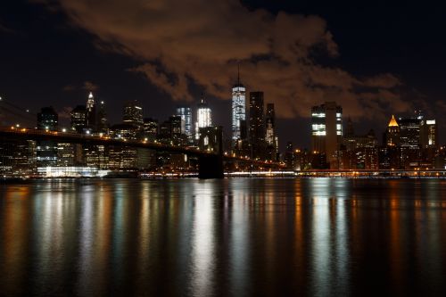 New York Night Skyline