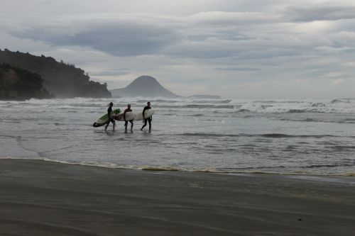 new zealand surfers sea