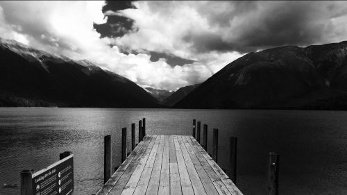 new zealand jetty lake