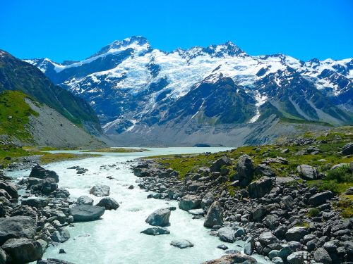 new zealand mount cook alpine