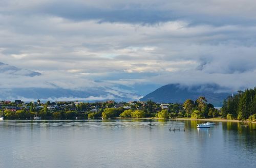 new zealand lake mountain