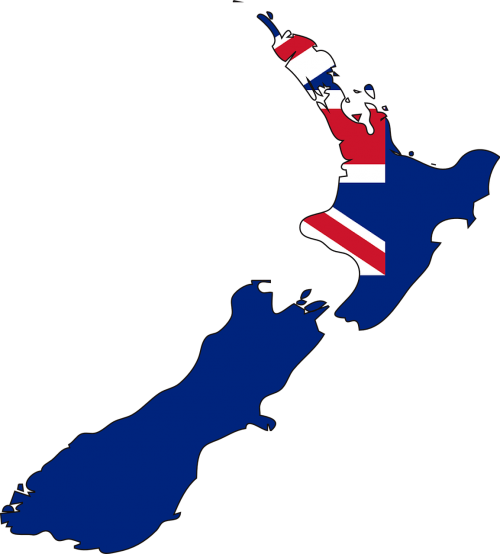 new zealand map country