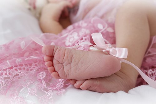 newborn  foot  baby