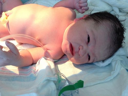 newborn birth baby