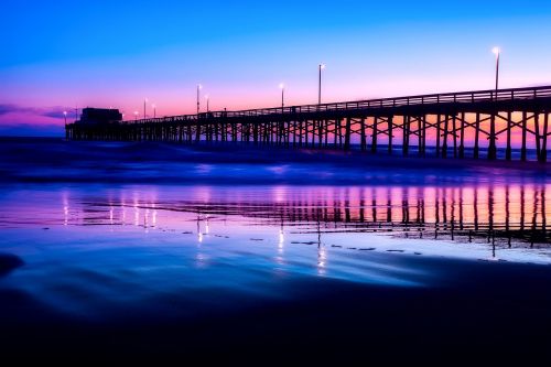 newport beach california sunset