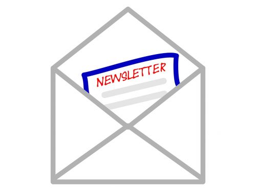 newsletter message e mail