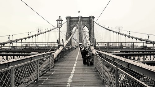 newyork  brooklyn bridge  bridge