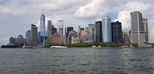 newyork  skyline  manhattan