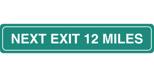 next exit 12