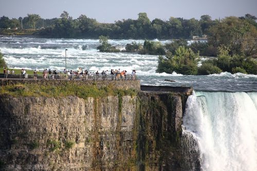 niagara falls waterfall border