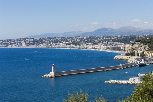 nice sea french riviera