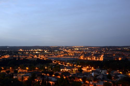 night landscape toledo